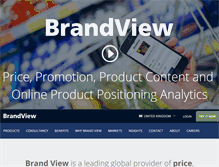Tablet Screenshot of brandview.com
